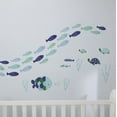 thumbnail image 2 of Lambs & Ivy Oceania Aqua/Blue Aquatic Fish Wall Decals/Stickers, 2 of 3