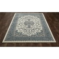 thumbnail image 3 of Art Carpet 841864105506 4 x 6 ft. Kensington Collection Center Glow Border Woven Area Rug, Cream, 3 of 3