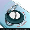 thumbnail image 3 of Soporte para anillo de teléfono, soporte para dedo, soporte para anillo de teléfono celular, agarre para dedo, rotación de 360 grados (verde claro), 3 of 8