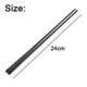 thumbnail image 5 of Palillos de fibra de vidrio, palillos reutilizables, 24 cm, diseño antideslizante, material resistente al calor, fácil de limpiar, negro liso, para una alimentación saludable y cocina asiática, 5 of 8