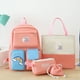thumbnail image 1 of Bolsa 4x Mochilas Kawaii Student Hit Color School Book Bags Estuche para lápices Conjunto compuesto Tmvgtek Para Estrenar, 1 of 9