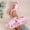 Pink, variant on Fashion Casual Ladies Round Toe Flat Sandals Floral Embellished Back Elastic Band Design Spring Summer Daily Versatile Footwear Yellow 9.5(43)