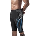 thumbnail image 2 of Conairie Men Swim Trunks Solid Quick Dry Competitive Swim Racing Team Swimsuit Elastic Waist Summer Swimming Shorts UPF 50+ XXXXL, 2 of 4