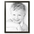 thumbnail image 2 of ArtToFrames 27" x 35" Honors Black with Gold Picture Frame, 27x35 inch Black Wood Poster Frame (WOM-5158), 2 of 7