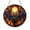 Acrylic 3.5 Inch, variant on Bat Stained Glass Style Suncatcher, Fantasy Night Nature Window Hanging Art Decor, Autumn Inspired Home Window Decoration