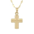 thumbnail image 1 of Cadena Y Dije Cruz Lisa 1.2 cm Oro 10k, 1 of 7