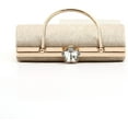 thumbnail image 5 of PIKADINGNIS Women Evening Handbag Top Handle Wedding Clutch Purse Bag Crossbody Tote Shoulder Handbags Cocktail Prom Frosted, 5 of 6