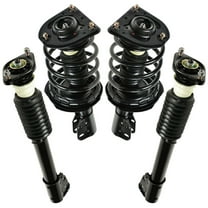 TRQ Front and Rear Strut Assembly Set Fits Select 1991-1999 Buick LeSabre 1992 Park Avenue 1991-1993 Cadillac DeVille 1992-1999 Oldsmobile 88 1991-1996 98 1991 Delta 88 Pontiac Bonneville