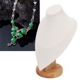 thumbnail image 4 of Jewelry Display Stand, Stylish Look Organize Storage Stable Base Necklace Bust Holder  For Home For Trade Show Beige, 4 of 8