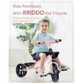 thumbnail image 3 of Triciclo KRIDDO para niños de 24 meses a 4 años, estilo deportivo, 3 of 7