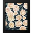 thumbnail image 2 of Borges, Victoria 20x24 Black Modern Framed Museum Art Print Titled - Peach Petals I, 2 of 5