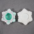 thumbnail image 4 of Soporte de velas hechas a mano Moldes de silicona Candelabro DIY Crafts Fabricación de molde de resina Molde en forma de flor Gadget para arcilla de yeso tipo 2 Eigraketly HA010307-02, 4 of 6