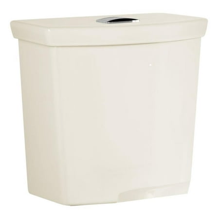 American Standard H2Option 0.92/1.28 GPF Dual Flush Toilet Tank Only with AquaGuard Liner in Linen