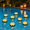 Warm White-5 inch 24pcs, variant on 12 Pack Floating Lotus Pool Lights, Warm White, 5 Inch, Water Activated Waterproof Decor for Ponds, Gardens, Weddings