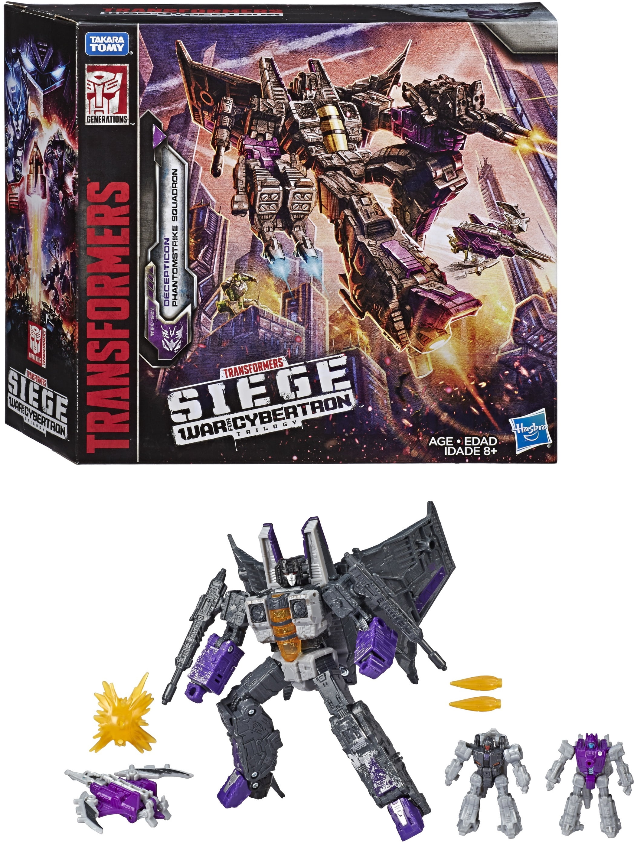 Transformers Generations WFC Deluxe Prowl | Figura De Acción Con Armas Y Conversión | Autobot Para Coleccionistas Y Niños +8 Años