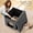 Black, variant on Cat Litter Box Enclosure Furniture, Hidden Cabinet Cats Litter Ottoman, Cat Litter Box Bench