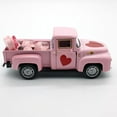 thumbnail image 6 of Jiibva Vintage Pickup Truck Model With Heart Retro Truck Decor Collectible Vehicle Decoration Alloy Pickup Truck Figurine For Christmas Tabletop Decorations, 6 of 7