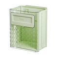 thumbnail image 2 of Oleegame 1PC Foldable Hanging Trash Can Foldable Hanging Kitchen Trash Can Wall Mounted Garbage Box Kitchen Food Waste Hanging Trash Can For Kitchen Cabinet Door Portable Trash Can Green, 2 of 9