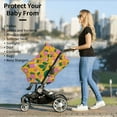 thumbnail image 5 of Haiem Strawberry Baby Nursing Cover & Nursing Poncho - Multi Use Cover for Baby Car Seat Canopy, Stroller Cover, 360°Full Privacy Breastfeeding Coverage, 5 of 9
