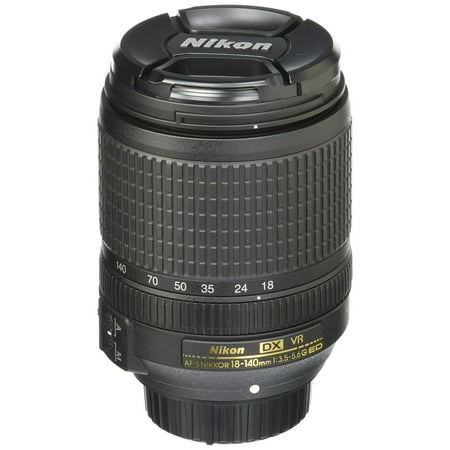 Nikon AF-S DX NIKKOR 18-140mm f/3.5-5.6G ED Vibration Reduction Zoom Lens with Auto Focus for Nikon DSLR Cameras