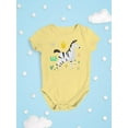 thumbnail image 3 of Zebra Doodle Style Safari Bodysuit Infant -Image by Shutterstock,  6 Months, 3 of 4
