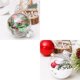thumbnail image 4 of Paquete de 30 adornos navideños con mini bolas de purpurina multicolor de 2,36 pulgadas, 4 of 5