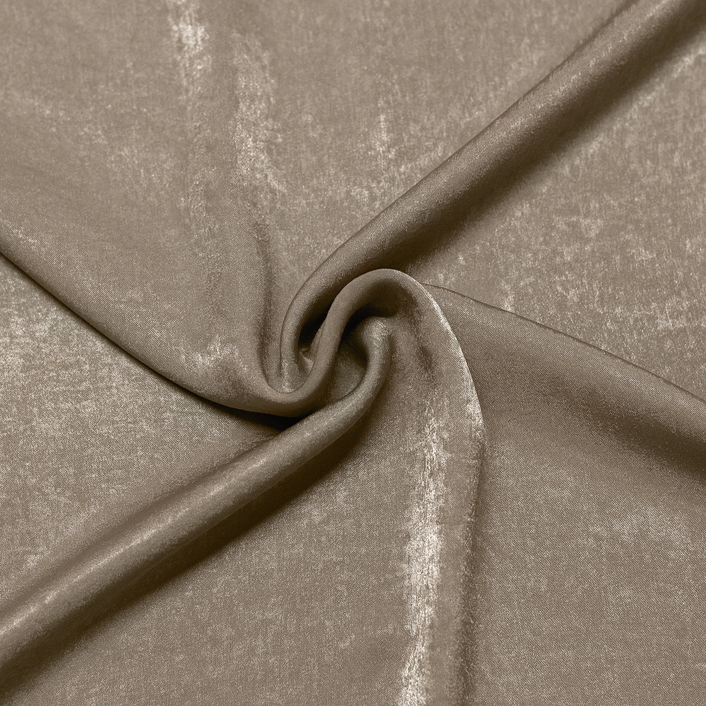 Achim Home Furnishing: Peri Window Curtain Panels with Tulip Tab Top, Taupe, 52" x 63"