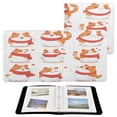 thumbnail image 2 of WOBOGO Chubby Cat with Various Expressions Photo Albums 20 pages large capacity DIY self-adhesive page PU leather cover for family wedding anniversary baby vacation photos 24×11.8in, 2 of 9