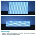 thumbnail image 4 of Unique Bargains Reflective Patch 1'x4' 2'x3', 7 Pcs Safety Appliques, Blue, 4 of 6