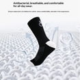 thumbnail image 3 of Ankishi Bike Socks Mens Cycling Sweat-Wicking Breathable Athletic Crew Socks Sports Gear Accessories for Running Fitness, 3 of 6