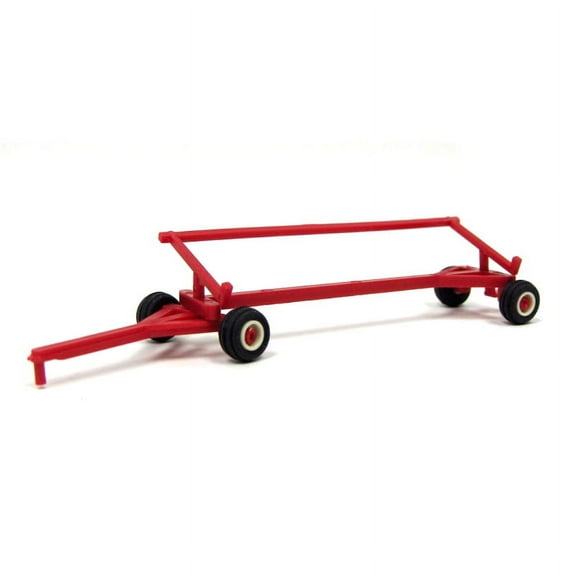 Standi Toys 1/64 Plastic Red Combine Header Trailer ST206