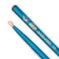 thumbnail image 2 of Vater Color Wrap Nylon Tip Sticks Blue Sparkle 5A, 2 of 2