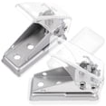 thumbnail image 4 of 2pcs Single Triangle Hole Puncher Paper Craft Single Hole Punch Plastic Single Hole Punch Tool, 4 of 8