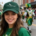 thumbnail image 4 of YOHAVEN Green St. Patrick’s Day Adjustable Baseball Cap, Breathable Sweat‑Wicking Outdoor Hat For Festivals, Sporting Events, Parades, Travel And Everyday Wear, Embroidered Shamrock Style Accent, 4 of 4
