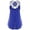 Blue, variant on Glisme Tank Tops For Women Ladies Bandages Sleeveless Vest Top High Low Tank Top Notes Strappy Tank Tops Leisure Army Green Tee