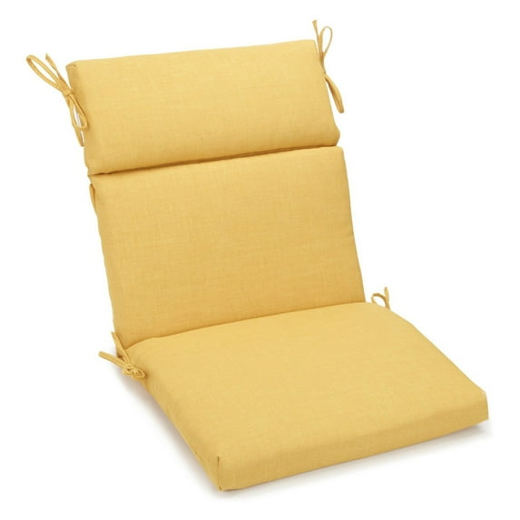Blazing Needles 22 x 45 in. Outdoor High Back Patio Chair Cushion