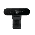 thumbnail image 2 of Refurbished Logitech 960-001106 Brio Full HD Webcam for Meetings and Streaming, Auto-Light Balance, Privacy Shutter, Graphite, 2 of 2
