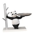 thumbnail image 2 of Estatua de panda de resina, soporte de exhibición, caja de almacenamiento para llaves y artículos diversos, escultura Soporte de 30x185x27cm, 2 of 9