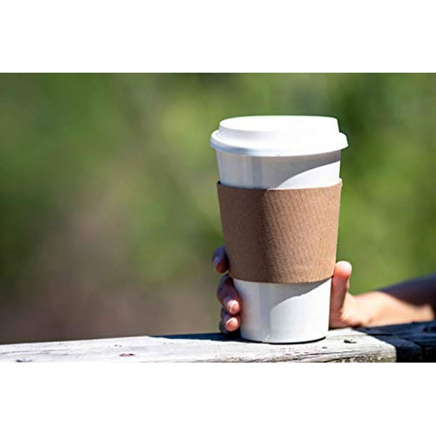  DART 8 Oz White Disposable Coffee Foam Cups Hot and