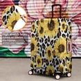 thumbnail image 4 of Leopard Sunflower Pattern Luggage Cover Fashion Suitcase Cover Baggage Covers Fit 25-28 Inch Luggage (Go Travel), 4 of 5
