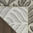 thumbnail image 4 of Nourison Aloha Indoor/Outdoor Charcoal 5'3" x 7'5" Area Rug, (5x7), 4 of 10