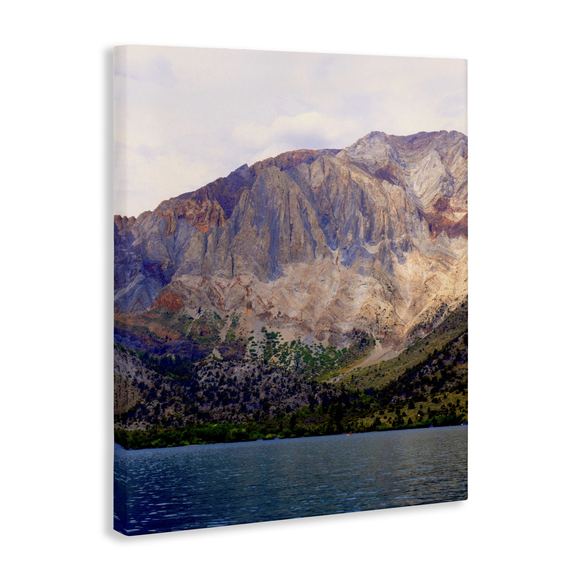 Stupell Industries Serene Lake Beneath Mountains Canvas Wall Art, design by Gemma Bardot