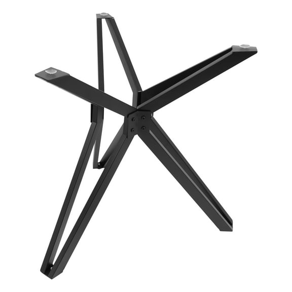 Metal Modern Table Base, Pedestal Dinning Table Legs with Suction Cups 26*28.4in