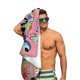 thumbnail image 5 of Mundo de Dandys Toalla de playa de secado rápido con diseño temático, regalo para mujeres y niñas, ideal para cumpleaños, fans, amantes de la música, uso en la playa o al aire libre, 78 × 160 cm, 5 of 6