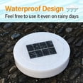 thumbnail image 6 of Solar Floating Pool Lights with Remote Control Waterproof IP65 RGB LED Decorative Orb for Courtyard and Patios White 6 Inch, 6 of 7