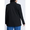 thumbnail image 2 of ELOQUII Women's Plus Size Long Relaxed Blazer, 2 of 4