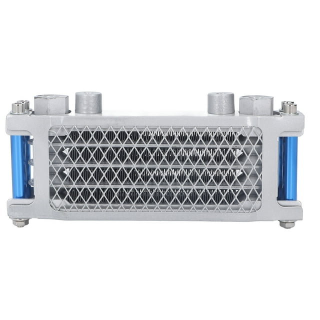 Motorcycle Oil Radiator, High Performance High Efficiency Engine Oil Cooler Radiator Set Durable For Dirt Pit Bike