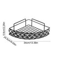 thumbnail image 3 of Qiweii Corner Shower Caddy Shelf - Adjustable Bathroom Organizer Rack with Rustproof Suction Cups, Space Saving Shower Storage for Shampoo, Soap, Conditioner, No Drill Installation, 3 of 6
