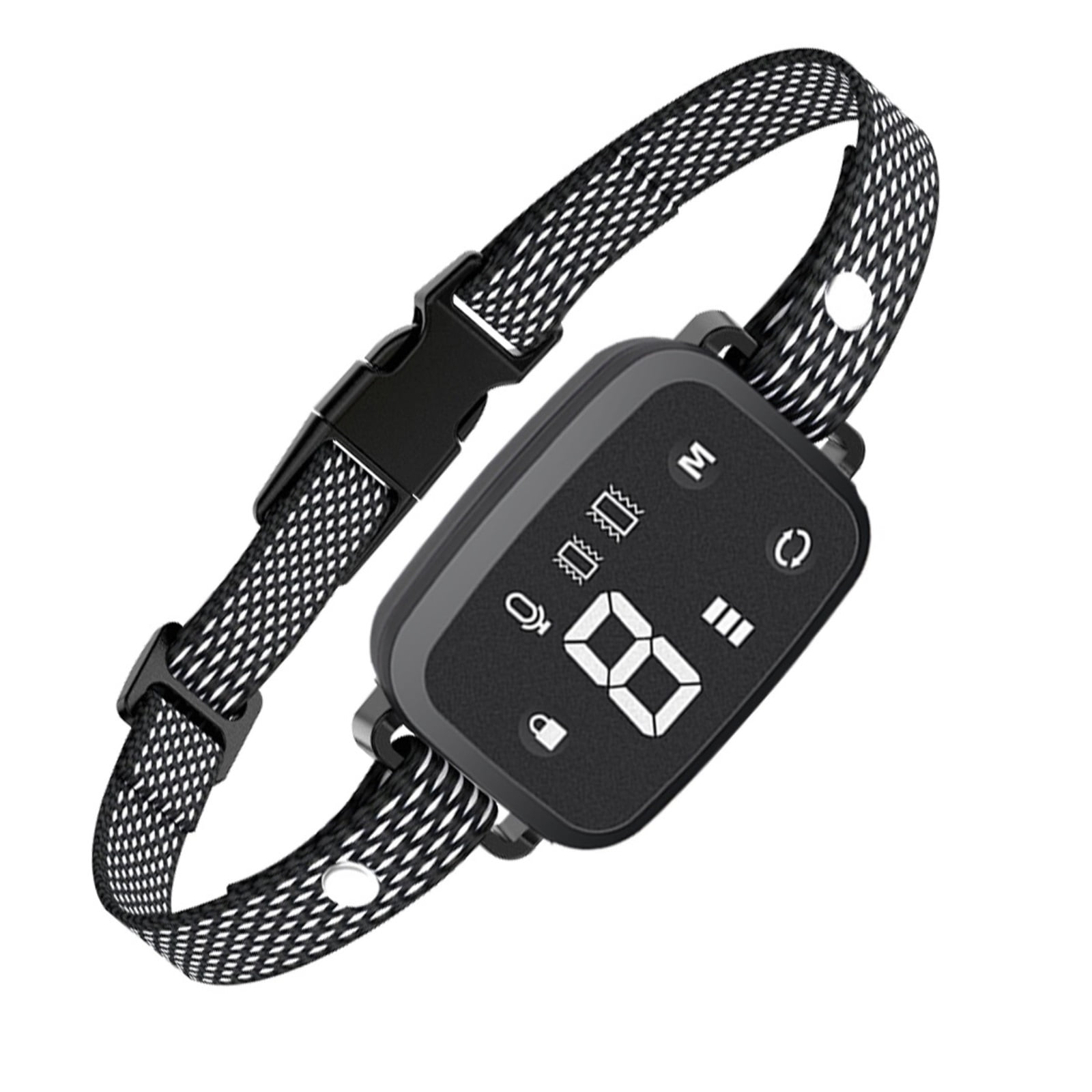 Humane Puppy Bark Collar Shock-Free Automatic Bark Collar with Double Vibration