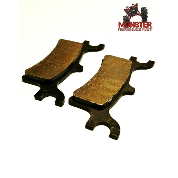 Monster Rear Brake Pads for Polaris ATV, 2202414, Optimal Braking